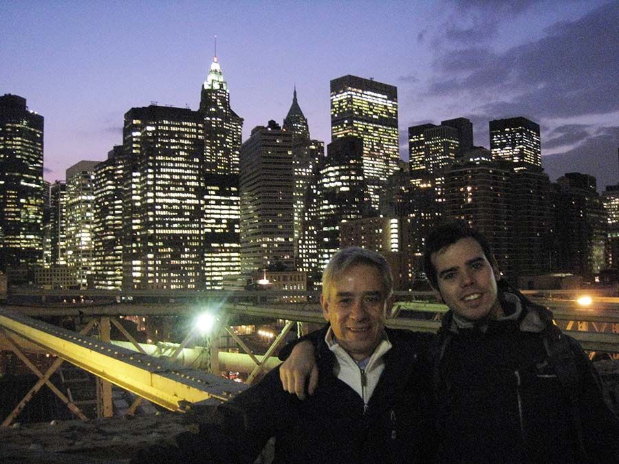 Skyline de Manhattan desde Brooklyn