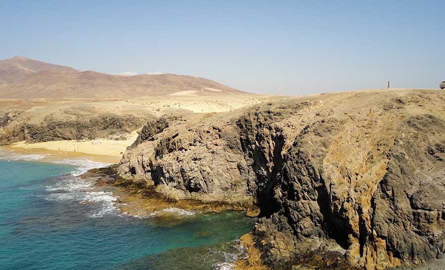 Playa de Papagayo en Lanzarote