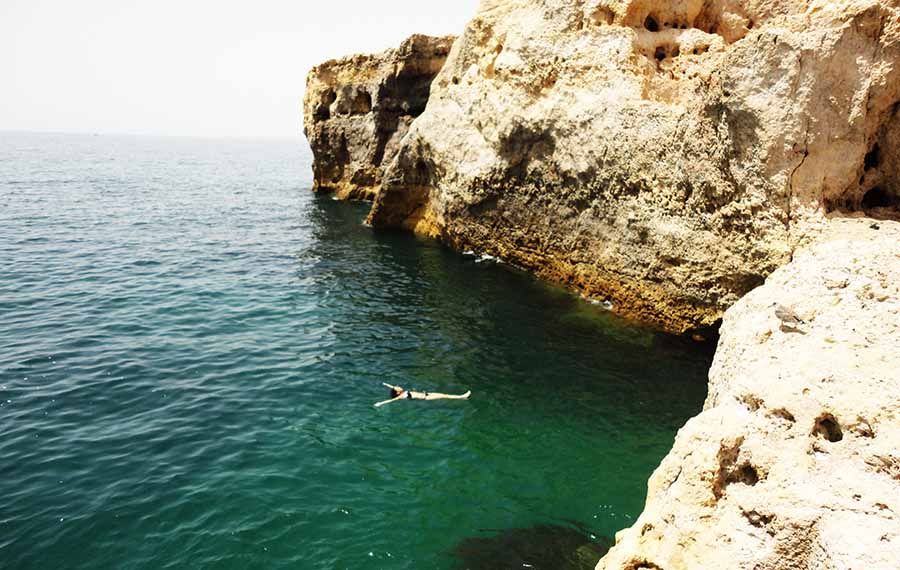 Acantilados y playas que ver en el Algarve