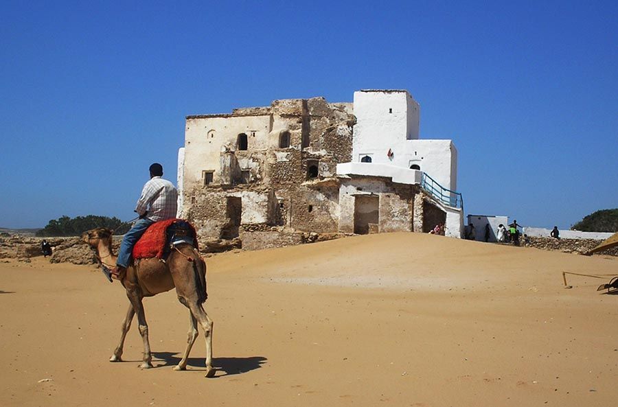 Playa de Essaouira en el Atlántico