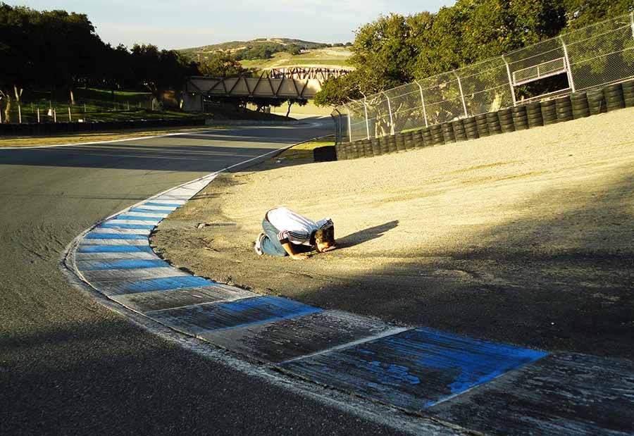Circuito de Laguna Seca cerca de Monterey