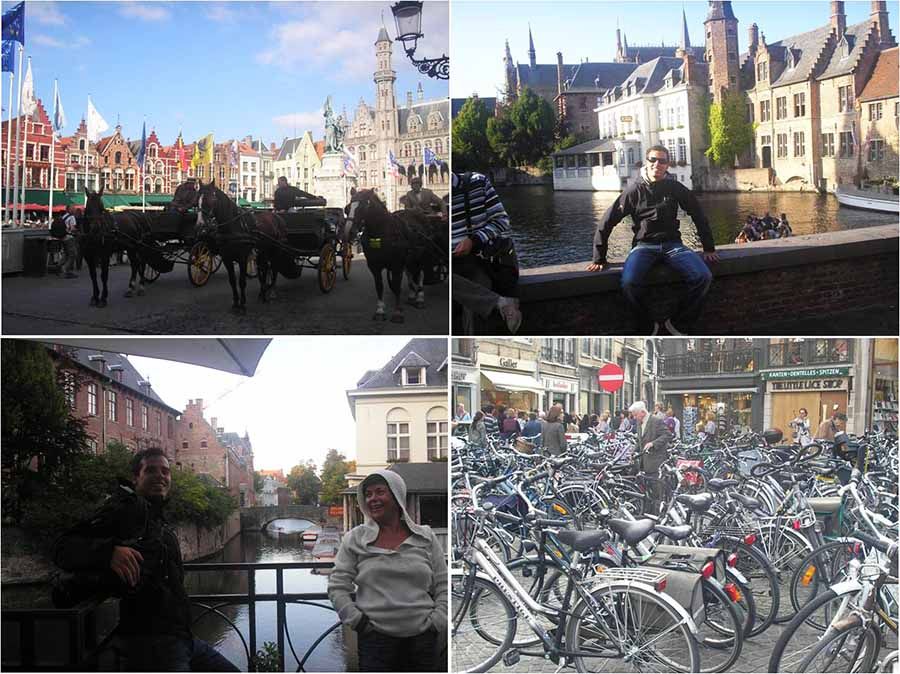 Rincones y plazas que visitar en Brujas