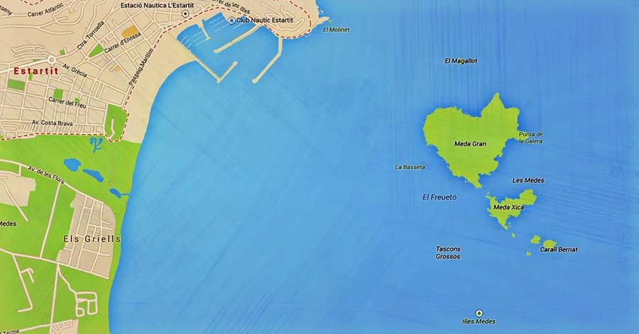 Excursión marítima junto a las islas Medes