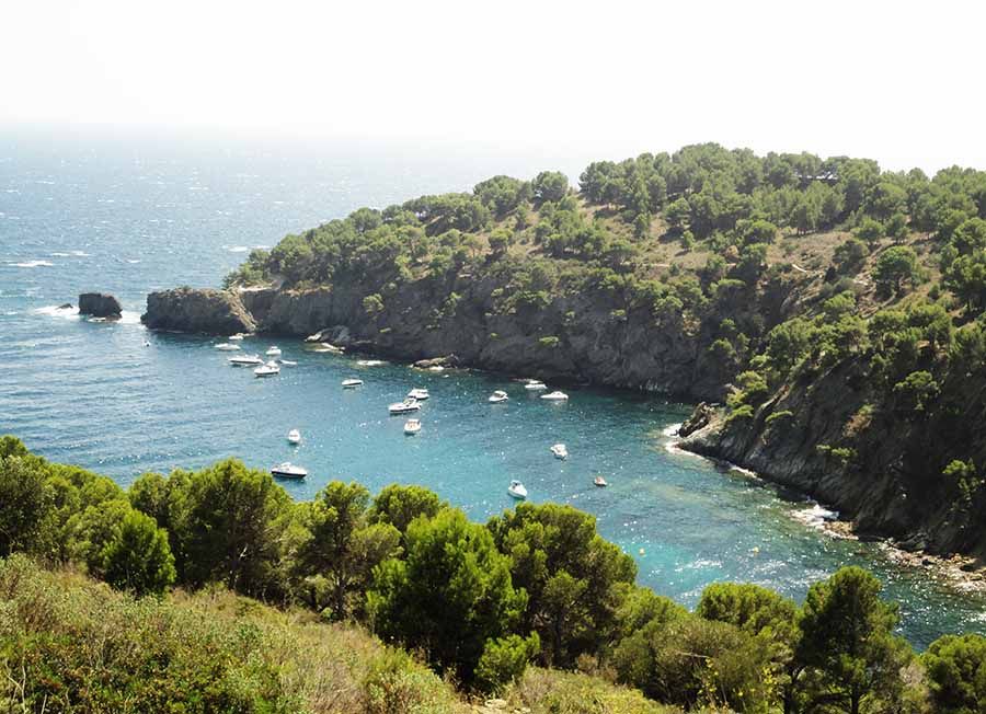 Calas de aguas transparentes en Cap de Creus