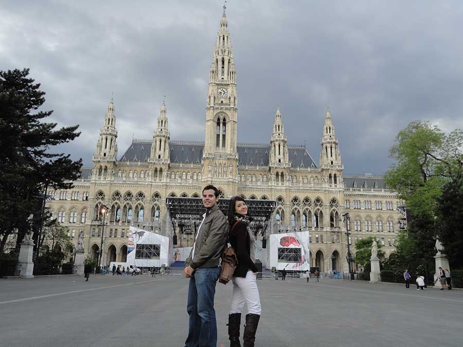 Edificios monumentales del centro de Viena