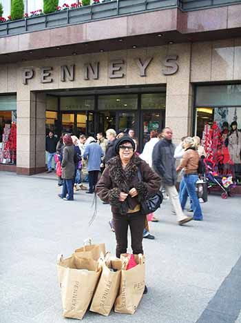 Compras en el centro de Dublín
