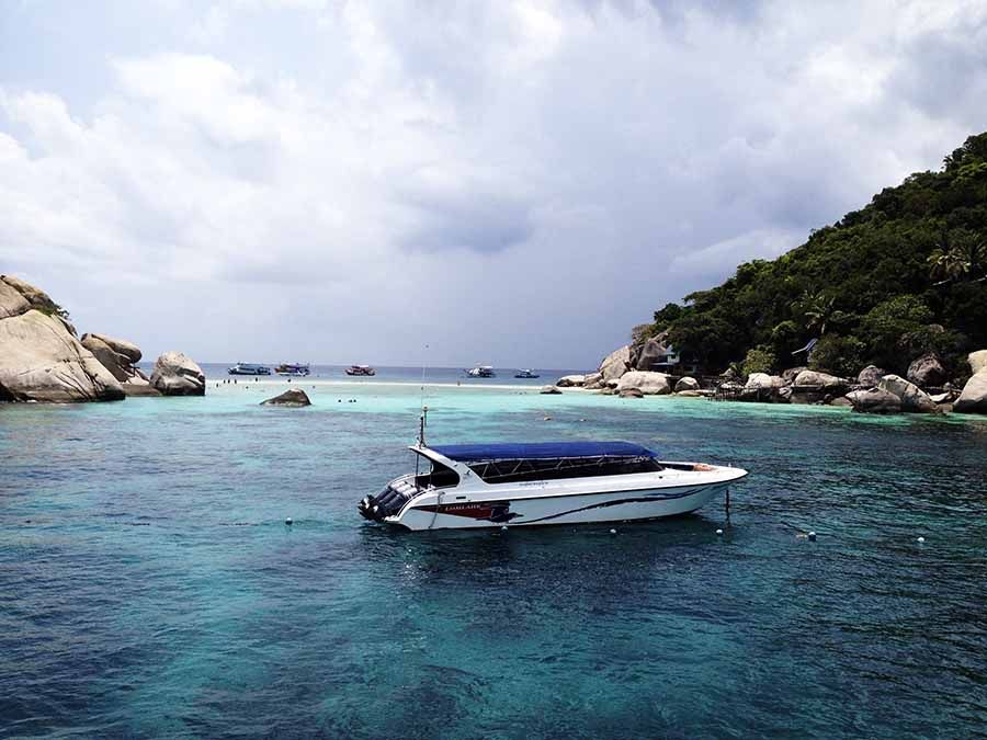 Playas del golfo de Tailandia