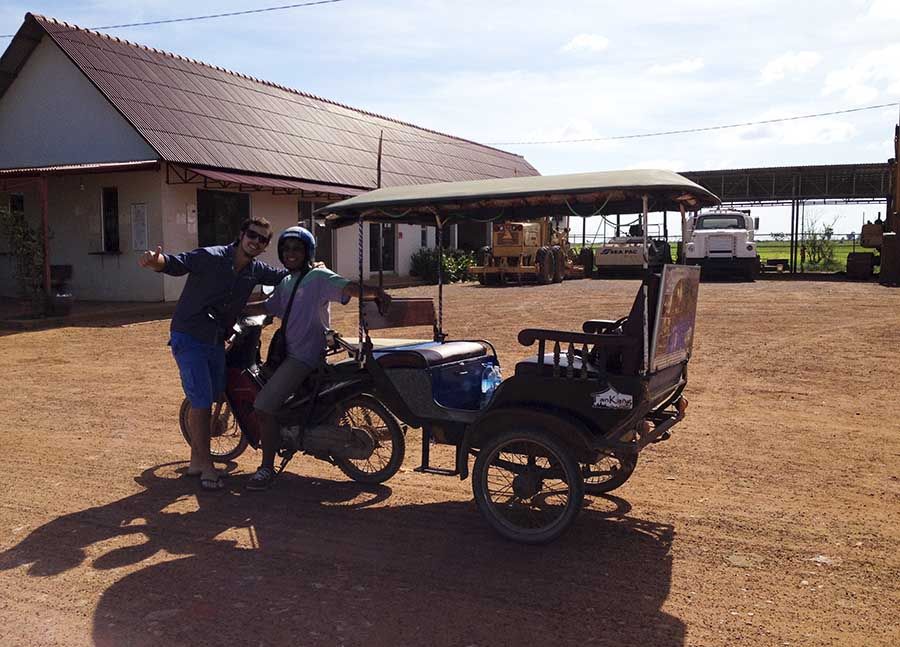 Transporte en Camboya - Tuk Tuk Siem Reap
