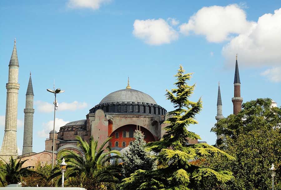 Mezquita Azul y Santa Sofía en Estambul