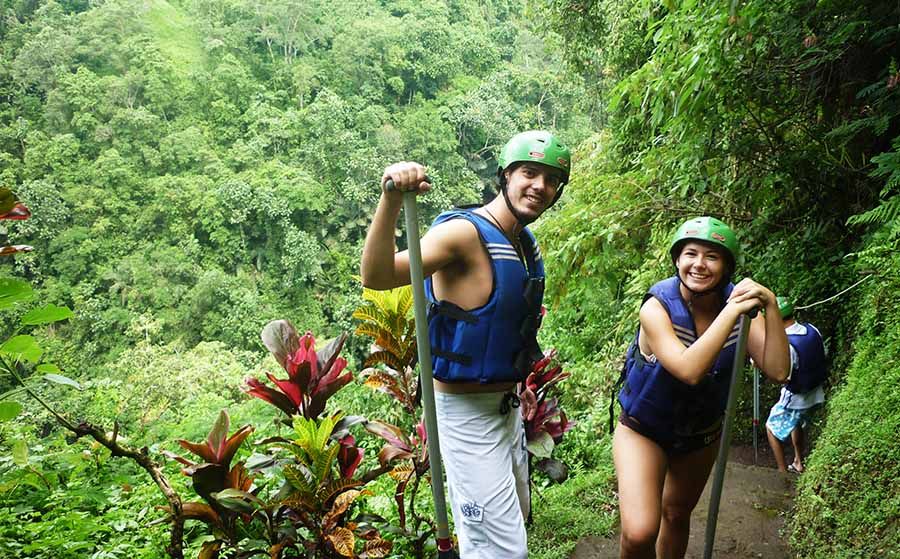 Rafting por el río Ayung en Bali