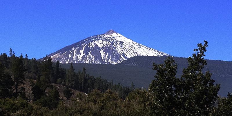 Volcán del Teide durante una ruta por Tenerife