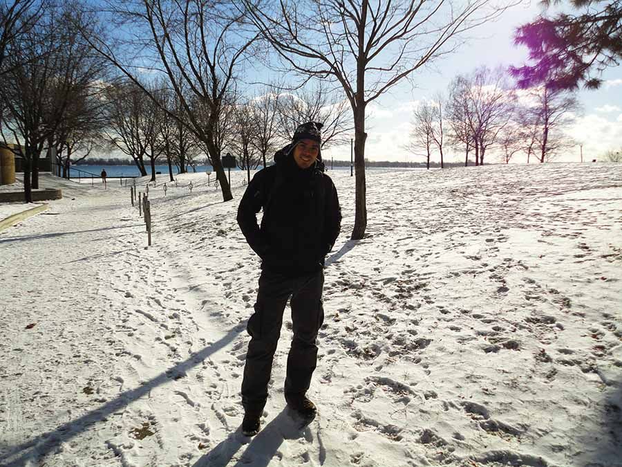 Ruta de invierno por el centro de Toronto