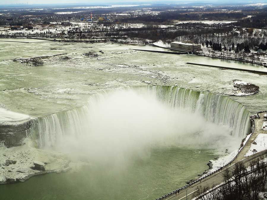 Cataratas del Niágara desde el lado canadiense