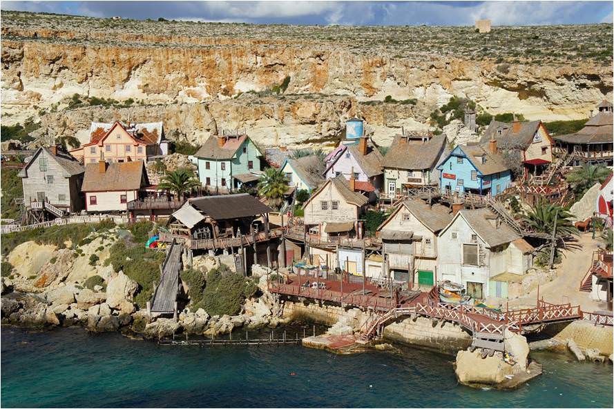 Que ver en Malta-Popeye Village