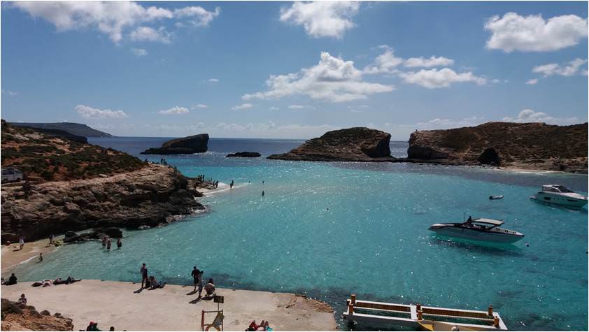 blue lagoon en Malta