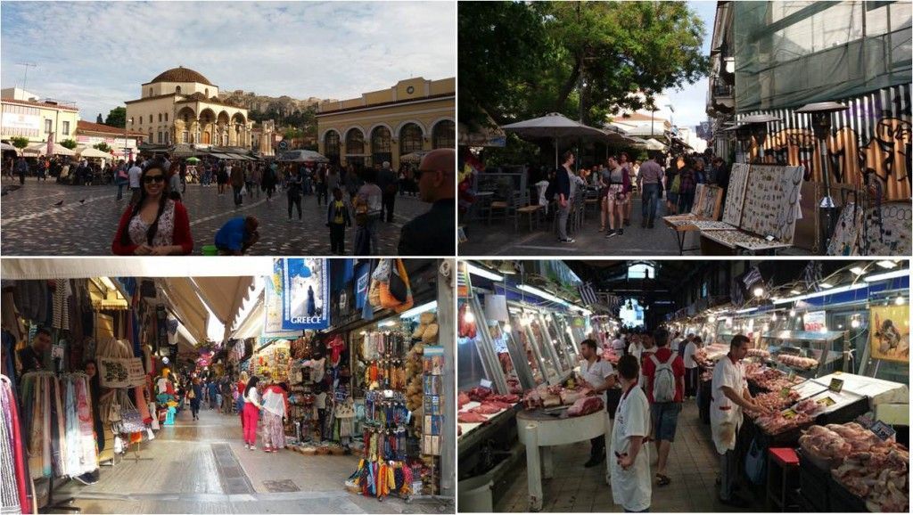 Mercado central de Atenas-Monastiraki