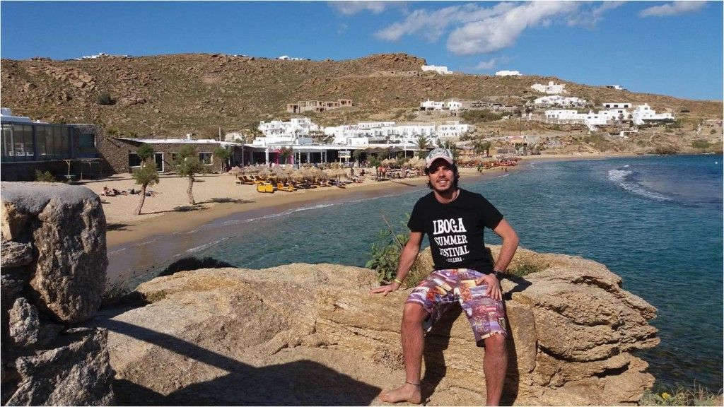 Playa Paradise en Mykonos Grecia
