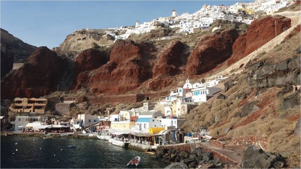 Viaje a Santorini-Amoudi Bay