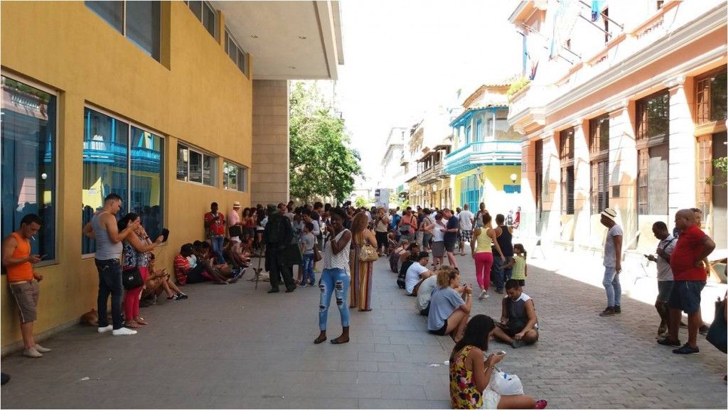 Conexión a internet en Cuba