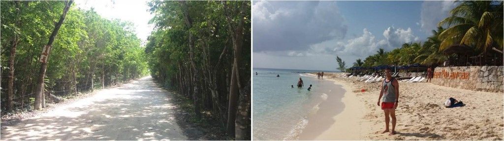 Playa de Palancar en Cozumel