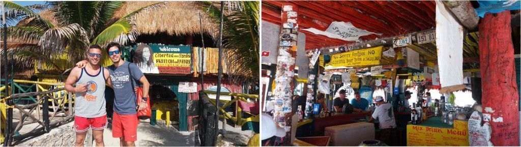 Reague bar en Cozumel Mexico