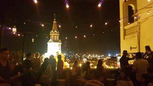 Cartagena de Indias de noche