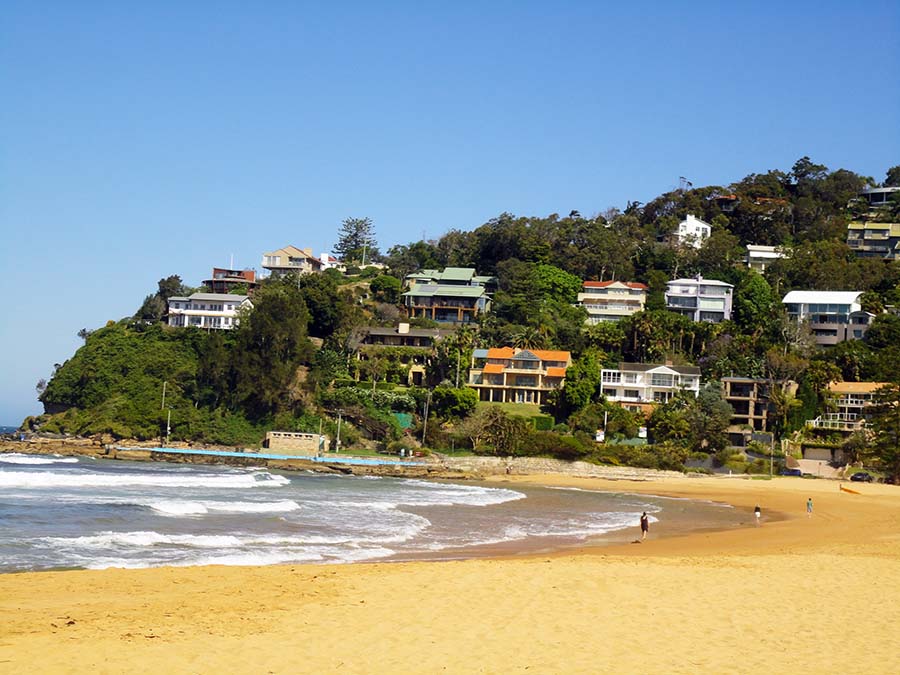 Palm Beach al norte de Sídney