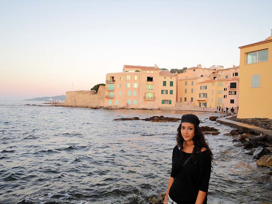 Puerto y calles de Saint-Tropez
