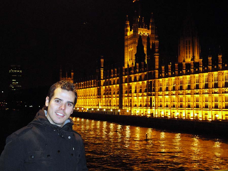 London Eye junto al río Támesis