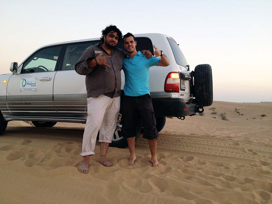 Excursión organizada por las dunas de Dubái