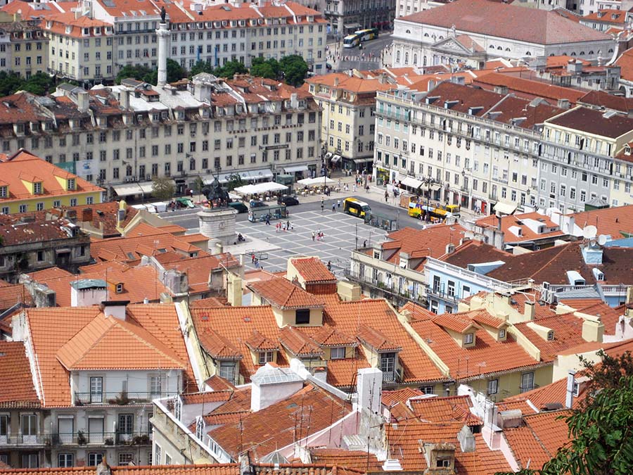 Panorámica de Lisboa y sus barrios históricos