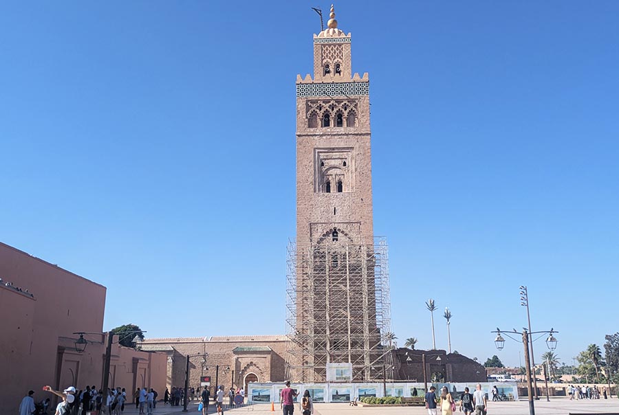Mezquita Koutoubia en Marrakech