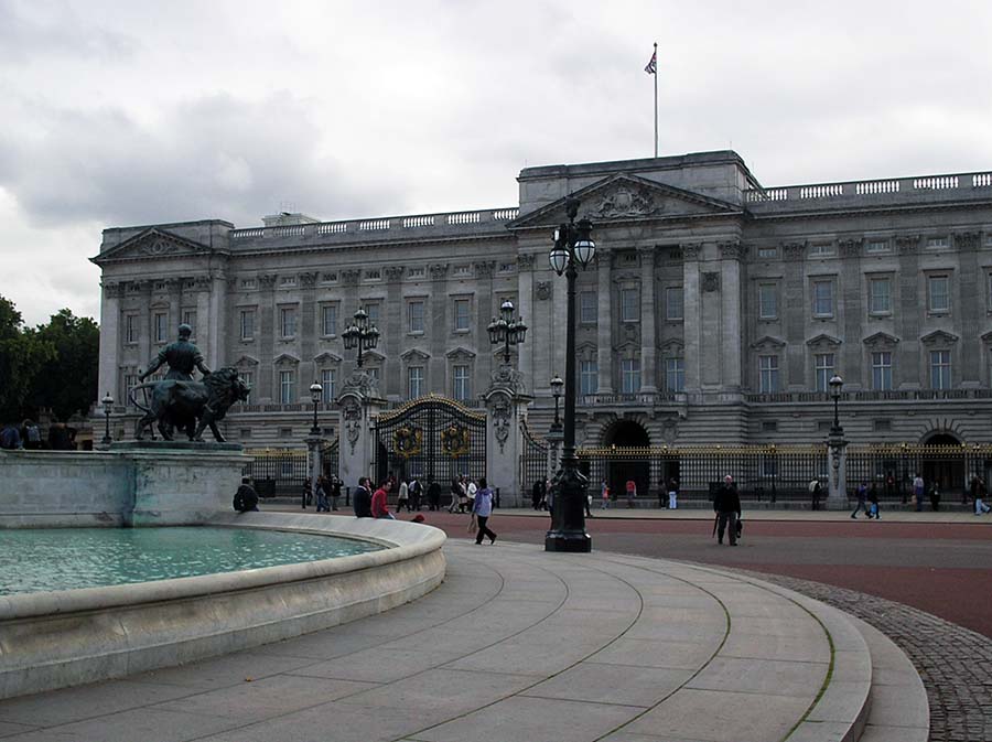 Buckingham Palace durante una visita a Londres