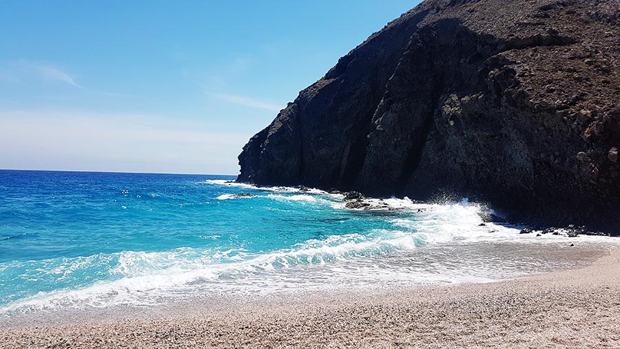 Playa de los Muertos en Cabo de Gata