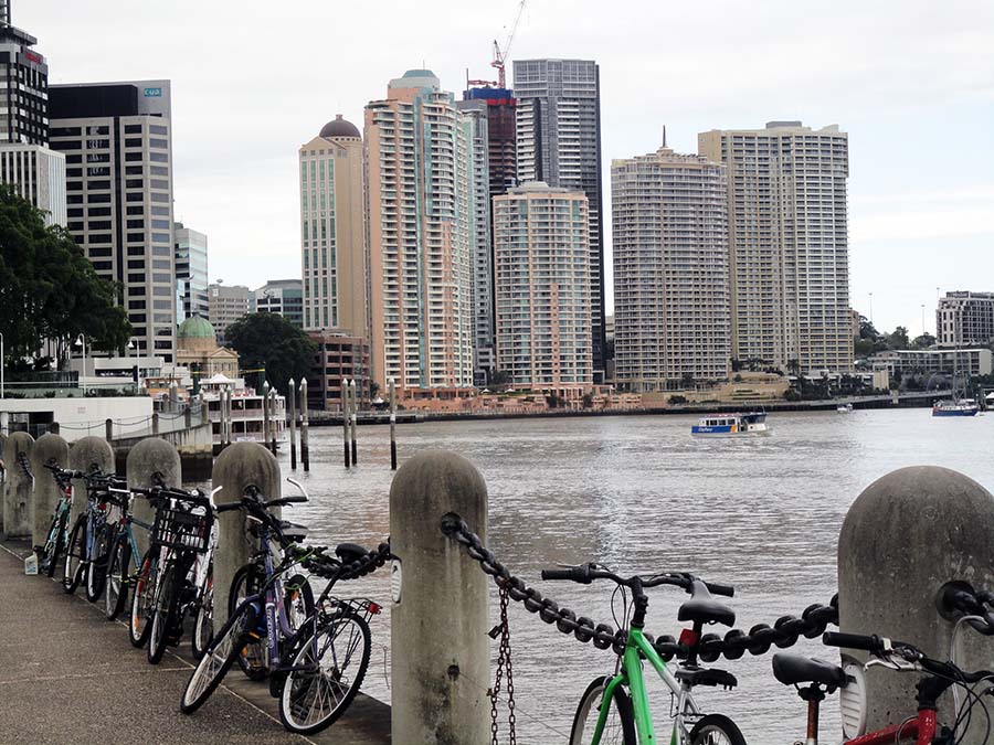 Parques y río de Brisbane