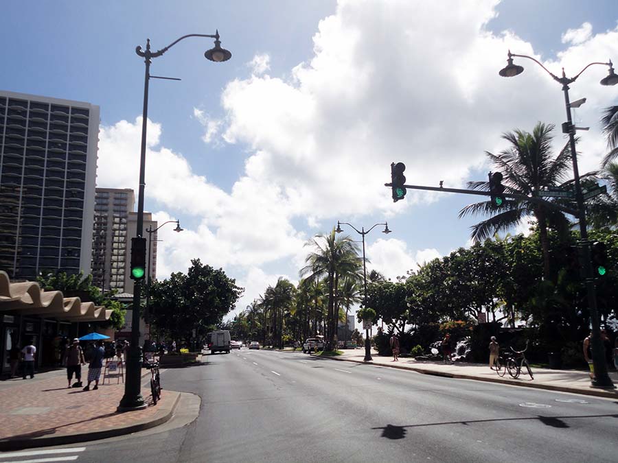 Panorámica de Waikiki desde Diamond Head