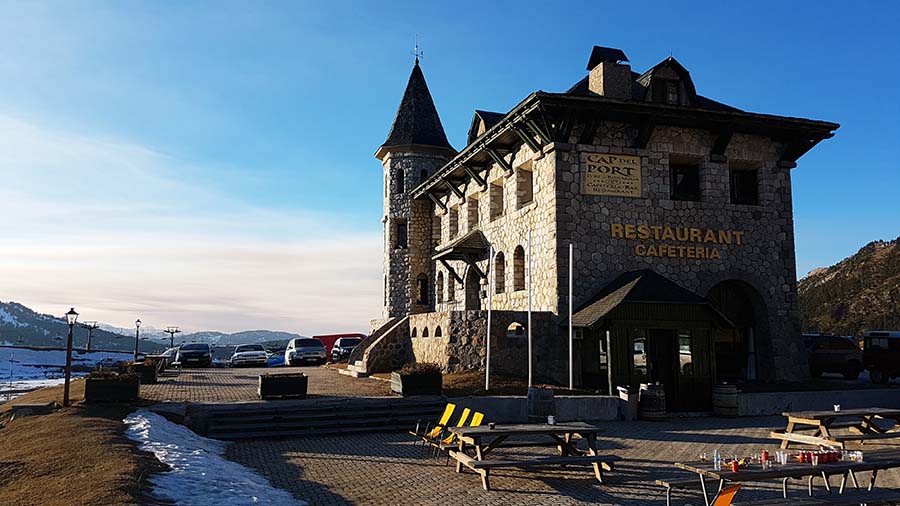 Restaurante de montaña en el Valle de Arán