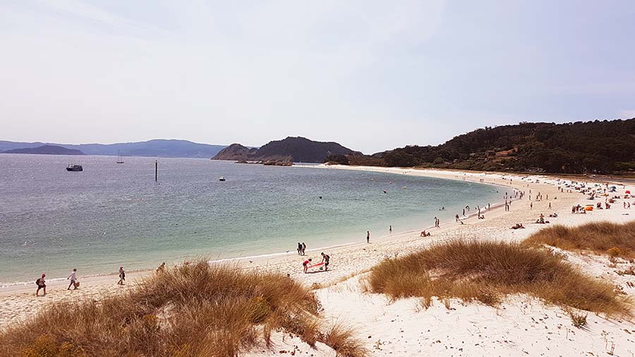 Playa de Afife cerca de Viana do Castelo