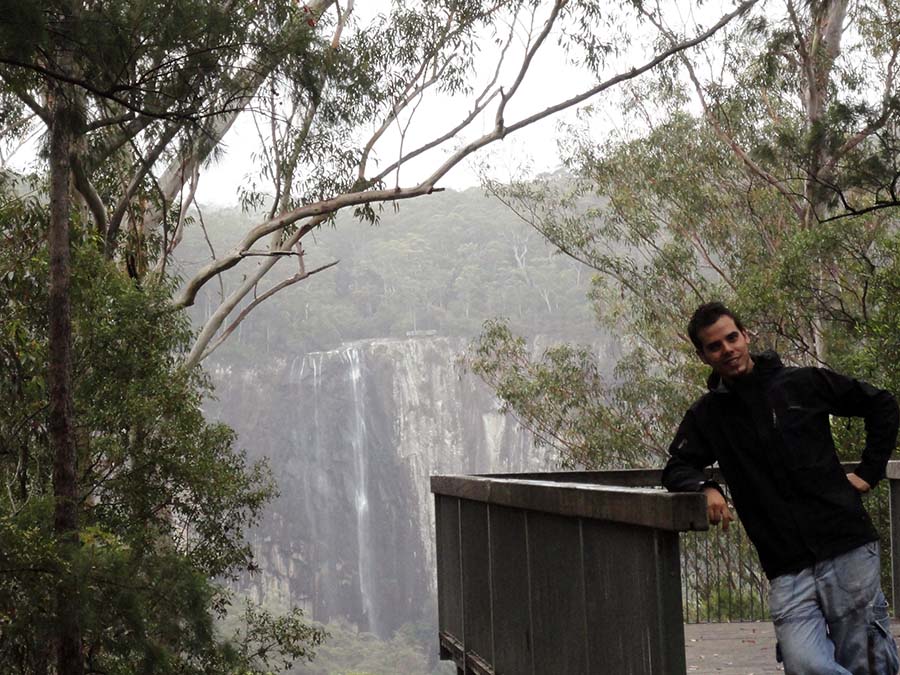Mirador de Minyon Falls en Nightcap National Park