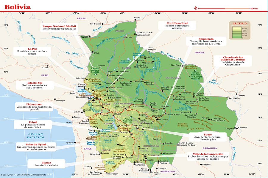 Bolivia Mapa