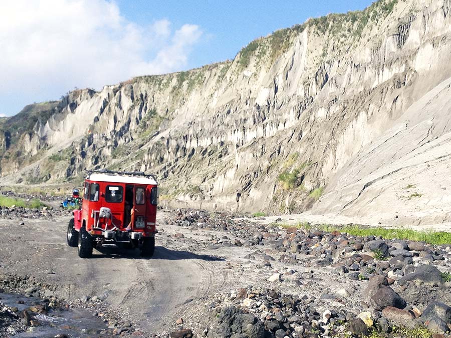 Ruta en todoterreno por el monte Pinatubo