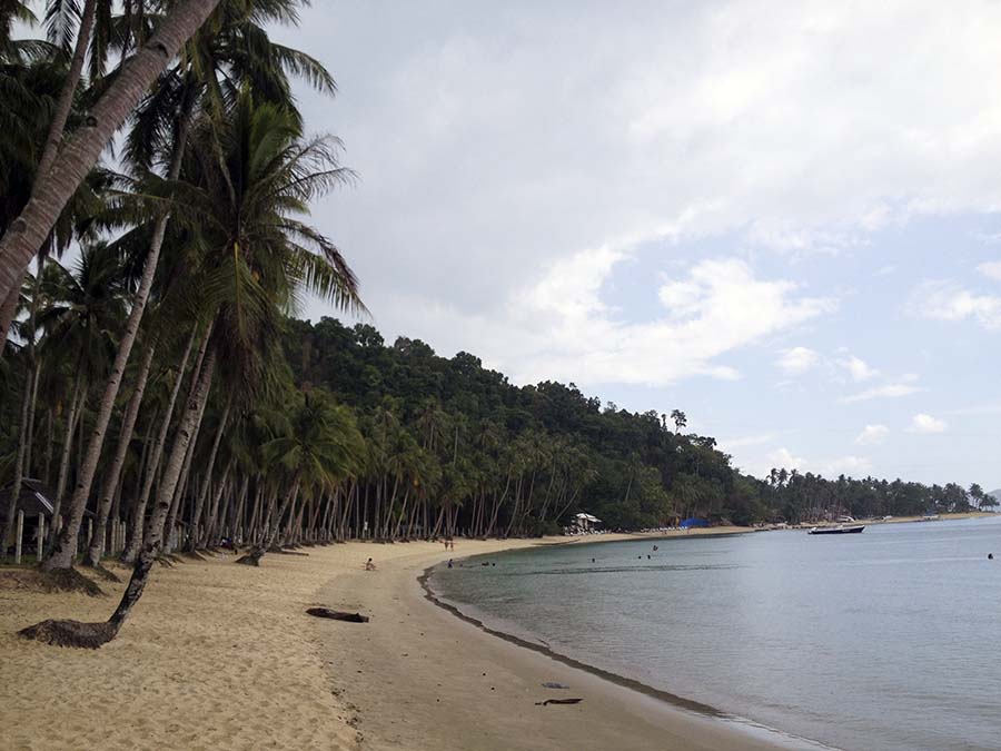 Playa de Nacpan en El Nido