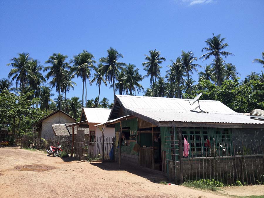 Buluang Beach en el norte de Palawan