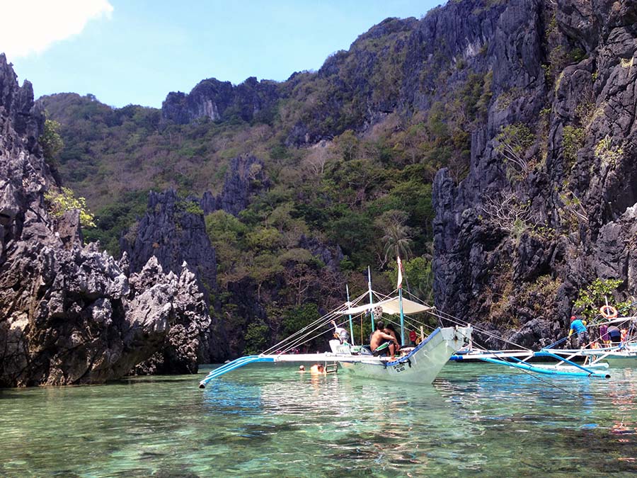 Cráter del monte Pinatubo en Filipinas