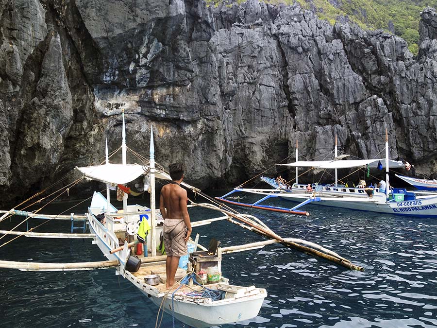 Snorkel y playas durante el Tour B de Corón