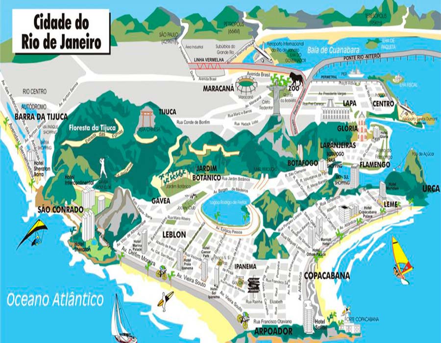 Rio de Janeiro mapa