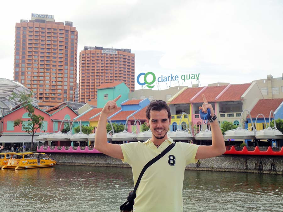 Edificio Esplanade junto a Marina Bay