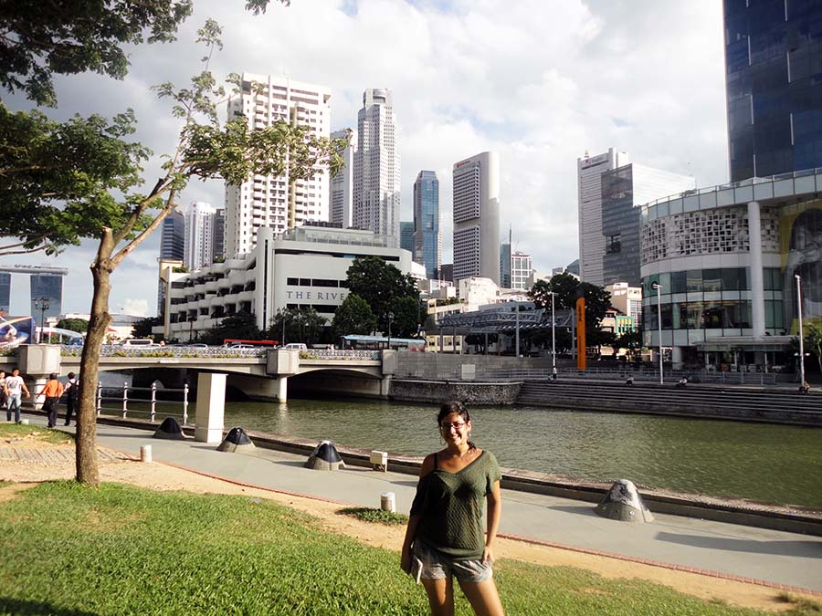Rascacielos de Marina Bay en Singapur