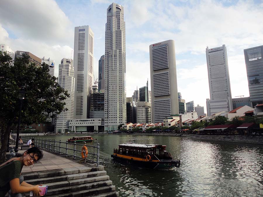Singapur durante nuestra ruta por la ciudad