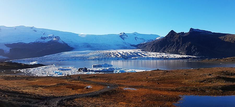 Glaciar más grande de Islandia Vatnajökull